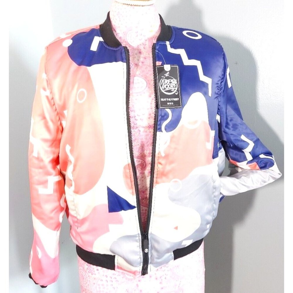 FRESH HOODS MEMPHIS TIK BOMBER JACKET NWT PUFFY MSRP $104.99 SZ M